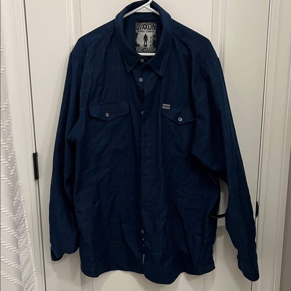DIXXON Mike Myers Men's Blue Flannel